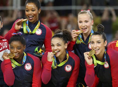 Alternative views from the sidelines of the Rio Olympics | Gymnastics team, Female gymnast ...