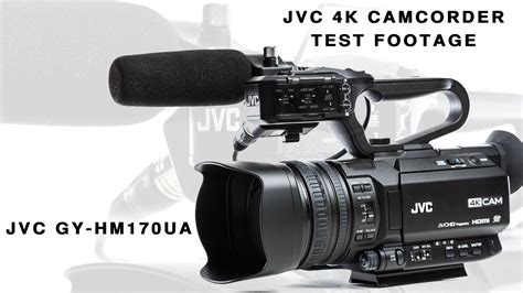 Demo Footage from JVC GY-HM170UA 4K Video Camcorder - YouTube