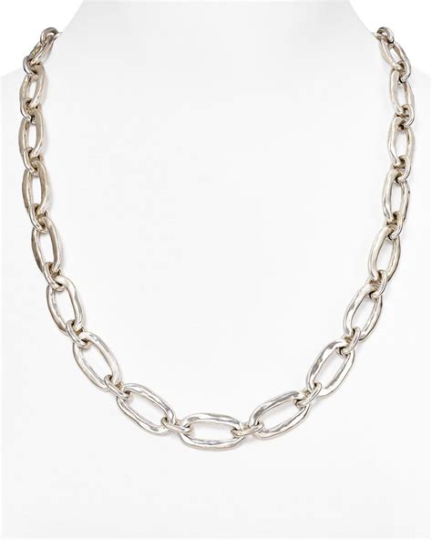 Uno de 50 Chain Link Necklace, 24" in Metallic | Lyst