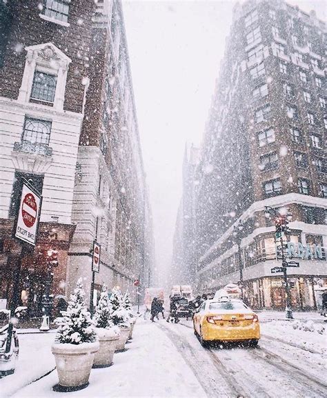 Snow in New York City Places To Travel, Travel Destinations, Places To ...