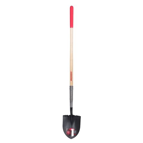 Garant PRO Round point shovel, long wood handle | The Home Depot Canada