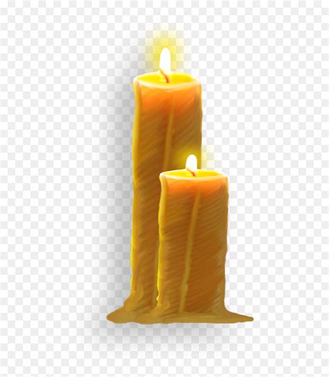 Burning Candles Png Download - Transparent Melting Candle Wax, Png ...