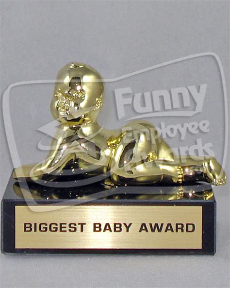 Biggest Baby Award | Funny Baby Trophy, Fun Trophies