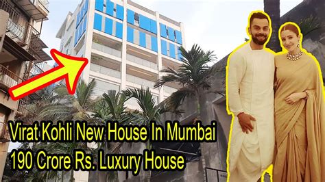 Virat Kohli New House In Mumbai Juhu Posh Area 190 Crore Rs. Luxury ...