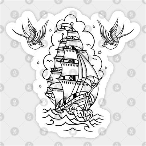 Discover more than 121 old school ship tattoo latest - vova.edu.vn