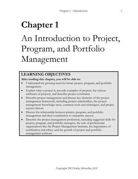 An Introduction to Project, Program, and Portfolio ... - Technology