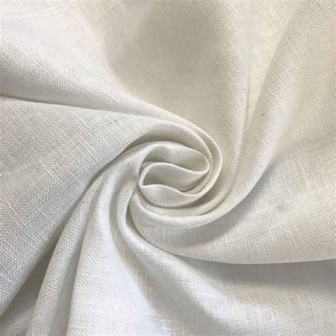 Linen Fabric 60" Wide Natural 100% Linen By The Yard (White) - Walmart.com
