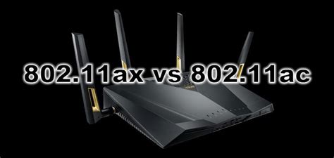 802.11ax vs 802.11ac, características y rendimiento