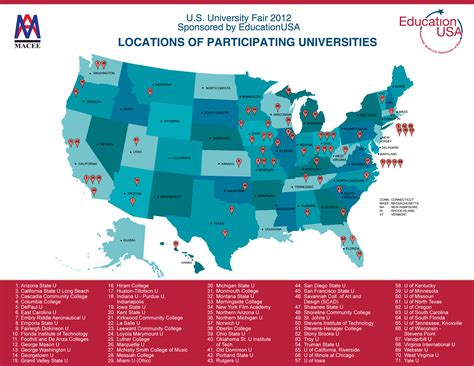 Top Universities In Usa Map – Topographic Map of Usa with States