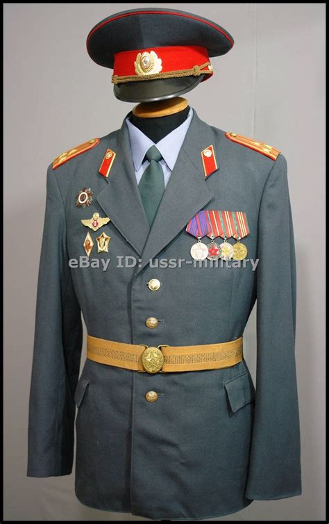 Russian Soviet Army Officers Uniform Russian Suit USSR Military Uniform - craibas.al.gov.br