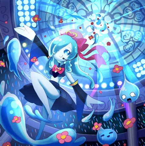 Dancing Water Slime Girl by PixiTales on DeviantArt