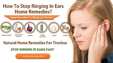 Natural Home Remedies For Tinnitus