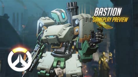 Overwatch Bastion gameplay video