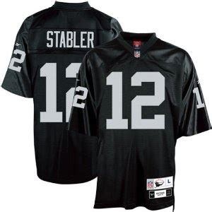 Reebok Oakland Raiders Ken Stabler Premier Throwback Jersey | Oakland ...