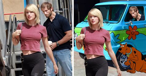 Guy Caught Staring At Taylor Swift Starts A Photoshop Battle | DeMilked