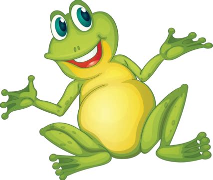 Frog Cartoon Funny Sitting Vector, Cartoon, Funny, Sitting PNG and Vector with Transparent ...
