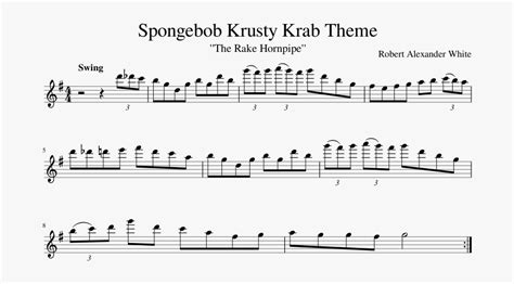 spongebob theme song sheet music "spongebob" -remix maniacs chords ...