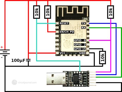Programming ESP-12E / ESP-12F / NodeMCU With Arduino IDE - Circuit Journal