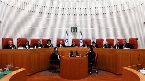 Israel’s Supreme Court Braces to Rule on Judicial Overhaul - The New York Times