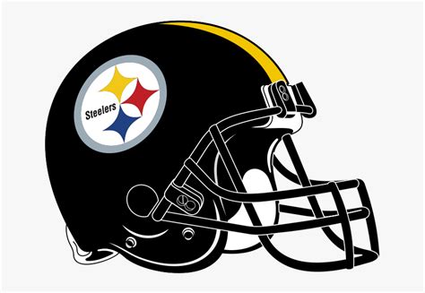 Pittsburgh Steelers Helmet Clipart, HD Png Download - kindpng