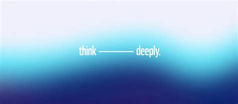 Think Deeply | WWF