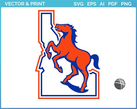 Boise State Broncos - Throwback Logo (2021) - College Sports Vector SVG Logo in 5 formats ...