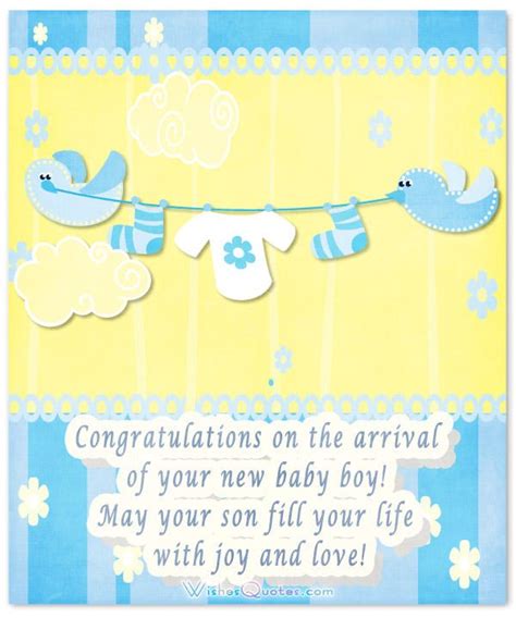 Baby Boy Congratulation Messages With Adorable Images | Baby boy ...