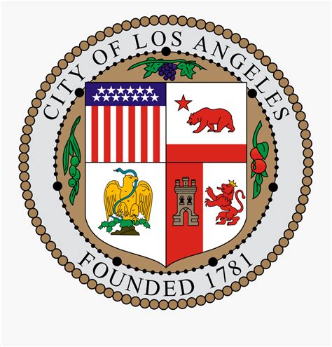 Clip Art Los Angeles City Flag - City Of Los Angeles Logo , Free ...