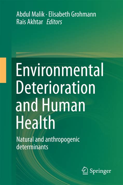 Environmental Deterioration and Human Health - E-Book