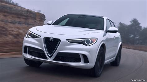 Alfa Romeo Stelvio Quadrifoglio | 2018MY (Color: Trofeo White) | Front