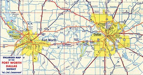 Dallas Fort Worth Map - Map Of South America