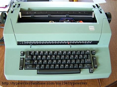 1975 IBM Correcting Selectric II on the Typewriter Database ...