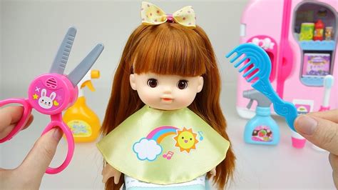 Baby Doll hair cut toys - YouTube