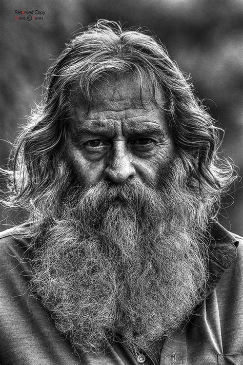 Old Man With Long Beard Drawing | Beard Style Corner