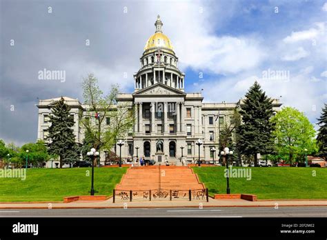 State Capitol Building Denver Colorado capital Stock Photo - Alamy