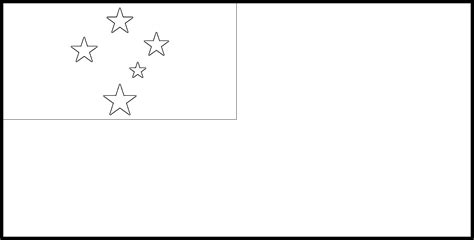 Samoa Flag Colouring Page – Flags Web