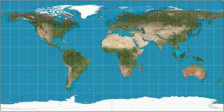 Mercator Projection Map Interactive - Carlie Yolanthe