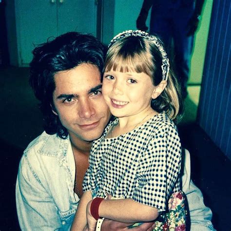 John Stamos Throwback Photo with Elizabeth Olsen