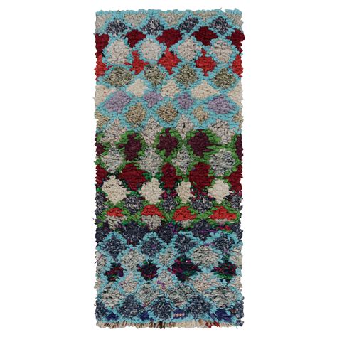 Vintage Azilal Moroccan Rug with Polychromatic Geometric Patterns by ...