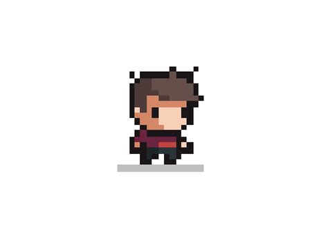 Pixel Character Png Gif