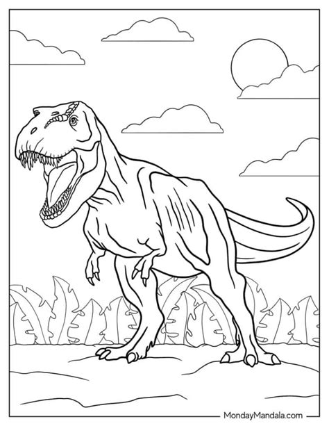 Coloring Pages Jurassic World