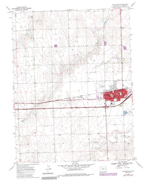 Burlington, CO Topographic Map - TopoQuest