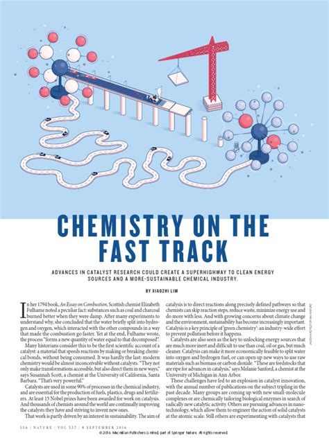 Catalysis Research Nature News | PDF | Catalysis | Chemical Reactions