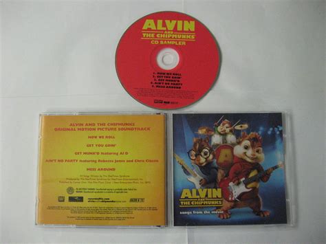 Alvin and the Chipmunks - songs from the movie CD sampler 5 tracks CD Disc | eBay