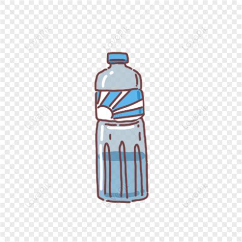 Empty Water Bottle Cartoon