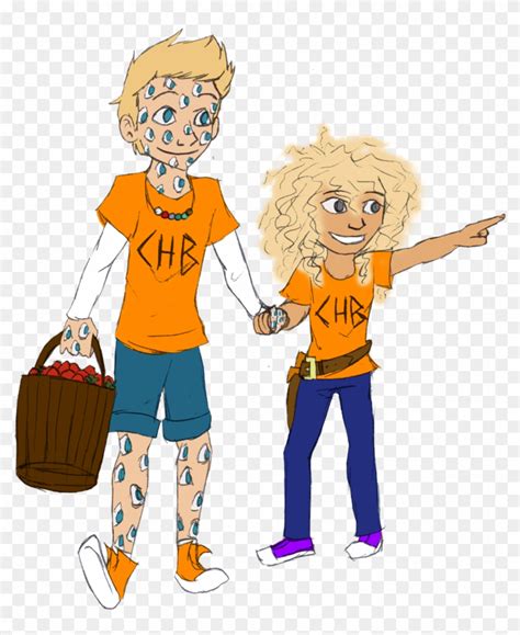 Argus And Little Annabeth By Coffeeotter - Argus Percy Jackson Art - Free Transparent PNG ...