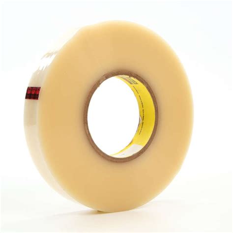 3M™ Polyester Film Tape 853, Transparent, 3/4 in x 72 yd, 2.2 mil, 48 rolls per case