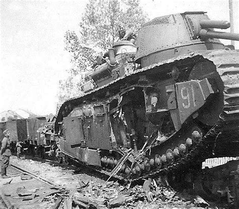 World War II in Pictures: French Char 2C, Biggest Tank Ever