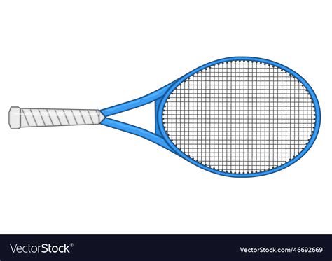 New tennis racket Royalty Free Vector Image - VectorStock