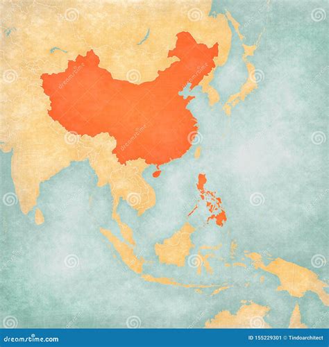 Map Of Philippines And China - Valley Zip Code Map